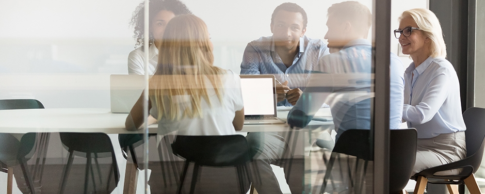 Werkzoekende in gesprek met Libra Recruitment